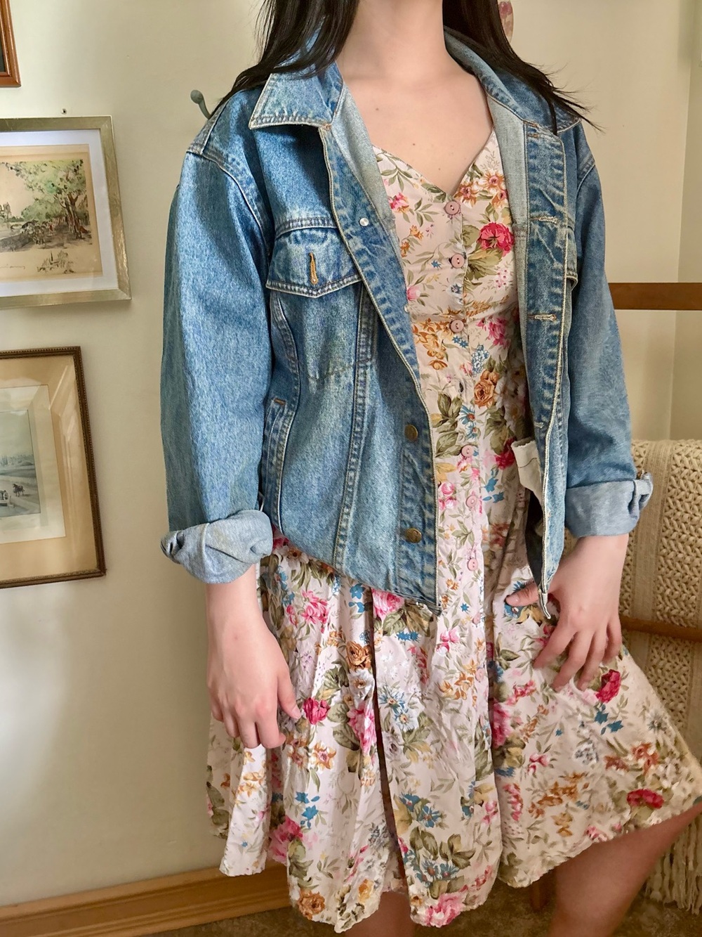 Vintage April Cornell Dress M